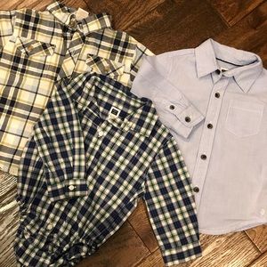 Boys Janie and Jack shirt bundle 6-12 months